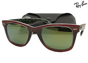 �yRay-Ban�z���C�o�� �T���O���X RB2140F-12022X-52�T�C�Y �~���[ WAYFARER �E�F�C�t�@���[ �i�t�B�b�g������ ���������I
