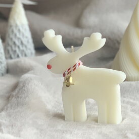 トナカイ キャンドル クリスマスキャンドル 韓国キャンドル 韓国インテリア 韓国雑貨 euqda 北欧 カフェ シンプル ホワイトデーインスタ映え ろうそく ホワイトデーギフト クリスマスギフト Xmasキャンドル