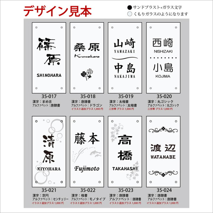 楽天市場 機能門柱表札 四国化成クレディ門柱表札 マイ門柱表札 アルディ門柱表札 トーシンスキットポール表札 ガラス表札 透明ガラス表札 バックライト無し専用 約210 約100ミリ 約6ミリ厚 Grk メロディーデザイン楽天市場店