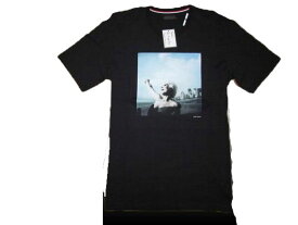 ◆新品 モルガンオム 人気半袖Tシャツ黒d04 サイズL■d042912