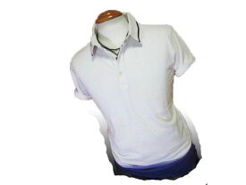 ◆新品 ハムネット 半袖ポロシャツ 白grds　■