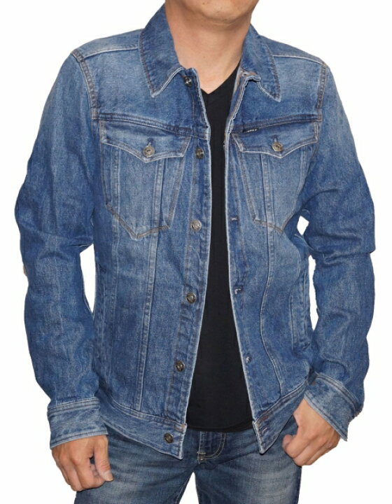楽天市場】ジースターロウ G-STAR RAW デニムジャケット D04903 メンズ  