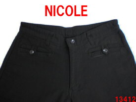 新品 ♪★ NICOLE 　デニムパンツ　黒色　サイズ44 ★ 13412