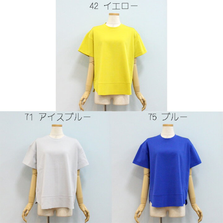 楽天市場】Dignite collier ディニテ コリエ 80990215 裾切替 半袖  