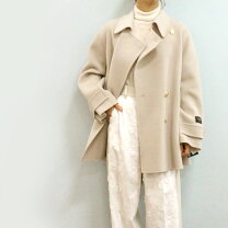 P coat dignitecollier Dignite Collier ダブルフェイスPコート 80269200
