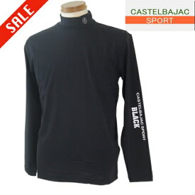 カステルバジャック スポーツ/CASTELBAJAC プリントインナーTシャツ 46/M・48/L・50/2Lサイズ 154-黒系