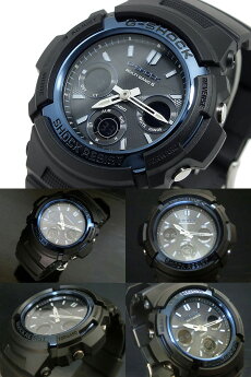 【あす楽対応】CASIOカシオGショックG-SHOCK【防水】腕時計AWG-M100A-1A【電波ソーラー】国内同型AWG-M100A-1AJF【マルチバンド6】≪日米欧中6局電波受信≫海外モデル【新品】