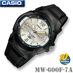 �y�j���p�zCASIO MW-600F-7AV �J�V�I STANDARD �V���v�� �A�i���O �l�C �����Y �j�̎q �r���v ���t�J�����_�[ �� �u���b�N×�V���o�[ �V���� �A�E �w�� �ގ� ���j�� �a���� ���̓� �M�t�g �v���[���g 