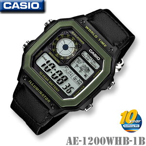 yjpzCASIO AE-1200WHB-1B WORLD TIME DIGITAL JVI X^_[h fW^ Y j̎q rv ubN iCxgy10Nobe[zCOf `[vJVIysA Viz