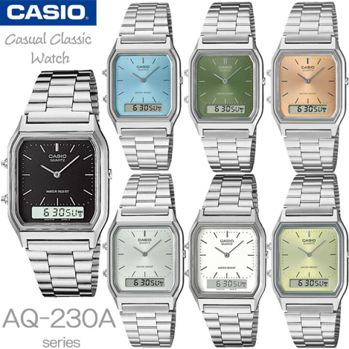 楽天市場】安心！【新品電池に交換済み代金込】CASIO Ana-Digi Series 