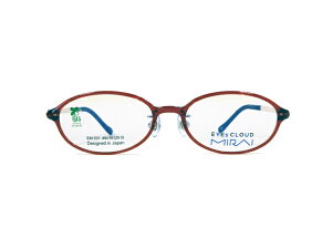 EYEsCLOUD MIRAI アイクラウドEM-201 C-1 ジュニアバイオマス由来樹脂フレーム