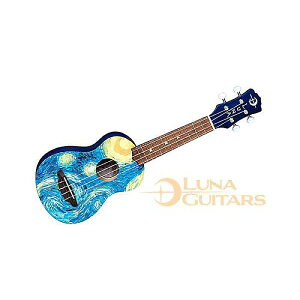 LUNA GUITARS ( ���i�M�^�[�Y ) / Uke Starry Night Soprano w/Gigbag�ċx�X�y�V����
