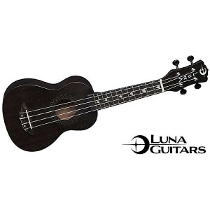 LUNA GUITARS ( ���i�M�^�[�Y ) / Uke Vintage Mahogany Soprano Black Satin�ċx�X�y�V����