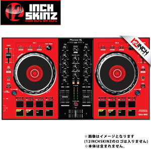 12inch SKINZ / Pioneer DDJ-SB2 SKINZ (Red/Black) �yDDJ-SB2�p�X�L���z�ċx�X�y�V����
