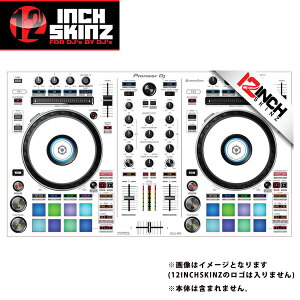 12inch SKINZ / Pioneer DDJ-RR SKINZ (White/Gray) �yDDJ-RR�p�X�L���z�ċx�X�y�V����