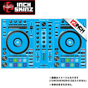 12inch SKINZ / Pioneer DDJ-RR SKINZ (Light Blue) �yDDJ-RR�p�X�L���z�ċx�X�y�V����