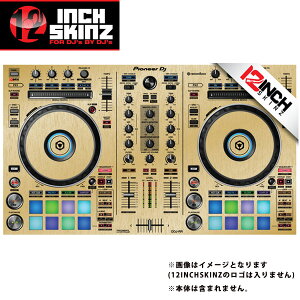 12inch SKINZ / Pioneer DDJ-RR SKINZ Metallics (Brushed Gold) �yDDJ-RR�p�X�L���z�ċx�X�y�V����