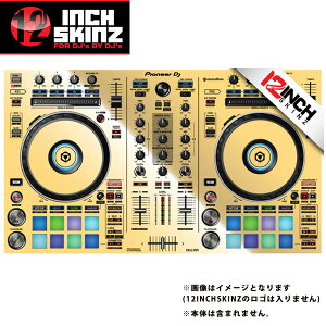 12inch SKINZ / Pioneer DDJ-RR SKINZ Metallics (Mirror Gold) �yDDJ-RR�p�X�L���z�ċx�X�y�V����