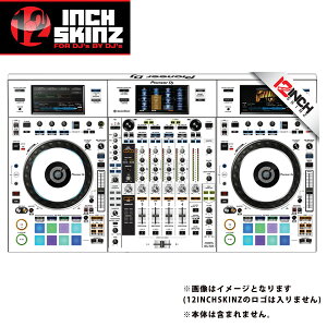 12inch SKINZ / Pioneer DDJ-RZX SKINZ (White/Black) �yDDJ-RZX�p�X�L���z�ċx�X�y�V����