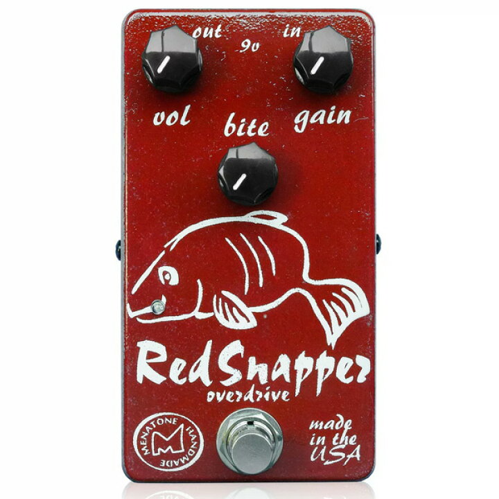楽天市場】Menatone / Red Snapper 3knob - オーバードライブ 