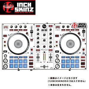 12inch SKINZ / Pioneer DDJ-SR SKINZ (White/Gray) �yDDJ-SR�p�X�L���z�ċx�X�y�V����