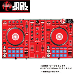 12inch SKINZ / Pioneer DDJ-SR SKINZ (Red) �yDDJ-SR�p�X�L���z�ċx�X�y�V����