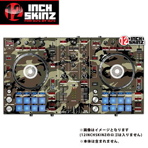 12inch SKINZ / Pioneer DDJ-SR SKINZ (Camouflage Woodland) �yDDJ-SR�p�X�L���z�ċx�X�y�V����