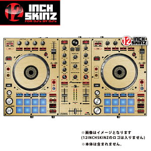 12inch SKINZ / Pioneer DDJ-SR SKINZ Metallics (Brushed Gold) �yDDJ-SR�p�X�L���z�ċx�X�y�V����