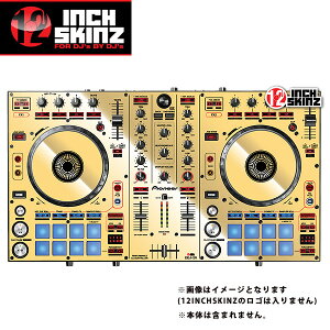 12inch SKINZ / Pioneer DDJ-SR SKINZ Metallics (Mirror Gold) �yDDJ-SR�p�X�L���z�ċx�X�y�V����