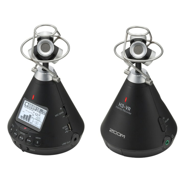 楽天市場】Zoom(ズーム) / H3-VR - 360°VRマイク搭載 ハンディ 