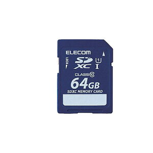 ELECOM ( �G���R�� ) / MF-FSD064GC10R SDXC�J�[�h 64GB�ċx�X�y�V����