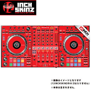 12inch SKINZ / Pioneer DDJ-SZ2 SKINZ (RED) �yDDJ-SZ2�p�X�L���z�ċx�X�y�V����