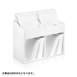 Zomo / VS-Box 200/2 White 組立式 12インチレコード収納BOX 約400枚収納可能 ゾモハロウィーンセール/ハロウィングッズ