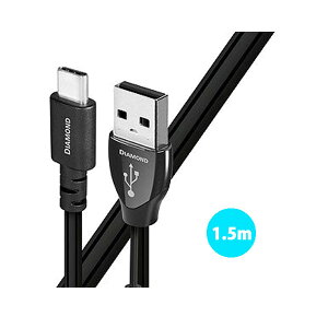 AudioQuest(I[fBINGXg) / USB 2.0 DIAMOND (1.5m / Type-A to Type-C) I[fBIO[hUSBP[uċxXyV