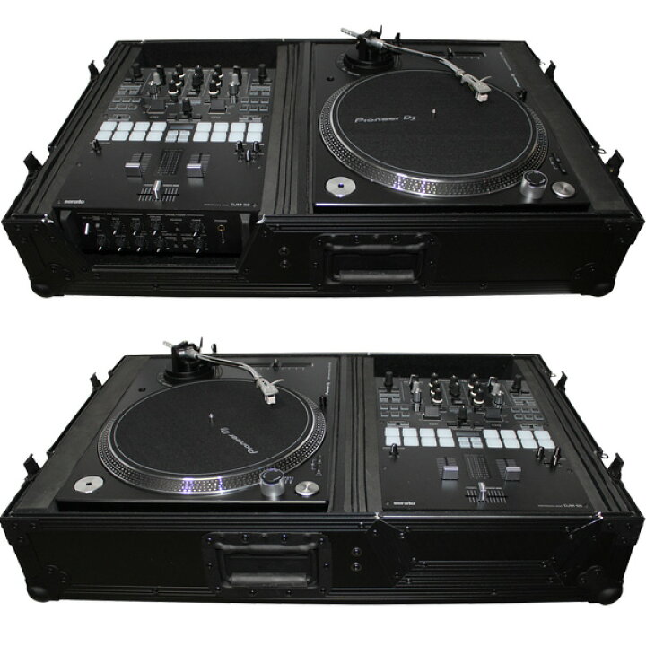 楽天市場】ProX / XS-TMC1012WBL ターンテーブル1台 + DJミキサー1台 