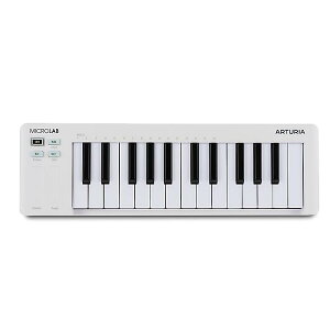 ARTURIA ( �A�[�g���A ) / MicroLab MK3 WH(�z���C�g) - MIDI�R���g���[���[ - �y2025�N5��25�������z�V��������