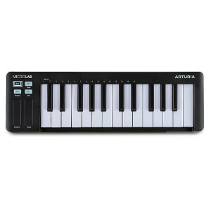 ARTURIA ( �A�[�g���A ) / MicroLab MK3 BK(�u���b�N) - MIDI�R���g���[���[ - �y2025�N5��25�������z�V��������