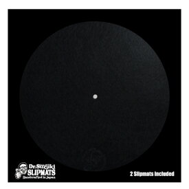Dr. Suzuki Slipmats / Mix Edition (BLACK) ブラック [Slipmat] - スリップマット -新生活応援
