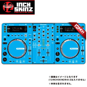 12inch SKINZ / Pioneer XDJ-R1 SKINZ (Light Blue) �yXDJ-R1�p�X�L���z �ċx�X�y�V����