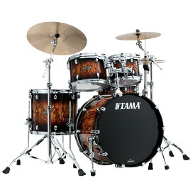 【特別キャンペーン実施中！】TAMA(タマ) / Starclassic Walnut/Birch Configurations set [WBS42S-MBR] Molten Brown Burst ドラムシェル4点セット【メーカー在庫僅少】