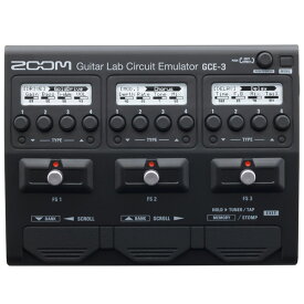 Zoom(ズーム) / GCE-3 Guitar Lab Circuit Emulator ギター ベース USBオーディオインターフェイス 「Cubase LE」がバンドルお正月 セール