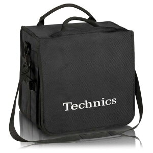 Technics / BackBag (Black/White) �y���R�[�h��60�����[�z ���R�[�h�o�b�O �y�e�N�j�N�X�z�u���b�N�t���C�f�[
