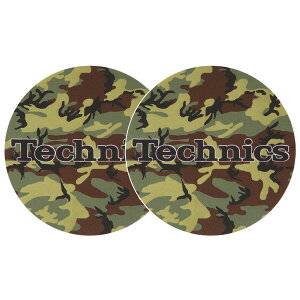 Technics Slipmats (Camouflage / Army) �X���b�v�}�b�g (2��/1�y�A) �e�N�j�N�X�ċx�X�y�V����