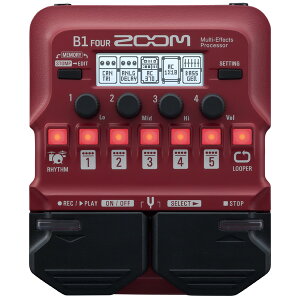 Zoom(Y[) / B1 FOUR Bass Multi-Effects Processor x[X }`GtFN^[ y񖢒E\tzċxXyV