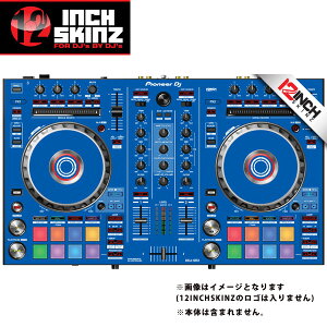 12inch SKINZ / Pioneer DDJ-SR2 SKINZ (Blue) �yDDJ-SR2�p�X�L���z�ċx�X�y�V����