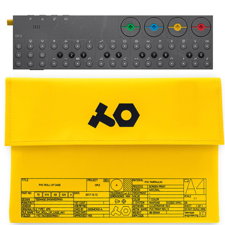 楽天市場】Teenage Engineering / OP-Z 【純正ケース（YELLOW）付き 