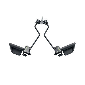 Prime Fitness USA(�v���C���t�B�b�g�l�X) / PRIME RO-T8 Spreader Bar �iBlack�j �P�[�u���g���[�j���O�p�A�^�b�`�����g �X�v���b�_�[�o�[ �O���b�v�V��������