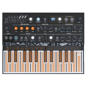 1����T�t Arturia(�A�[�g���A) / MICROFREAK �f�W�^���I�V���[�^�ƃA�i���O�t�B���^���ڂ̃n�C�u���b�h�E�V���Z�T�C�U�[�n���E�B�[���Z�[��/�n���E�B���O�b�Y
