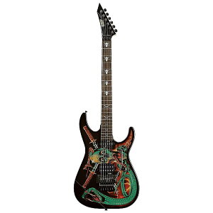ESP(イーエスピー) / SKULLS & SNAKES Custom Graphic / George Lynch(ジョージ・リンチ) モデル エレキギター 夏休みセール