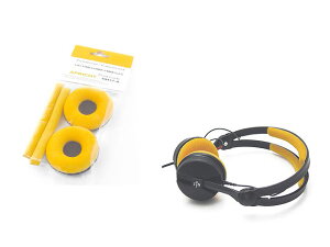ZOMO(�]��) / �����p�C���[�p�b�h�Z�b�g Velour Apricot (Light Orange) �ySennheiser HD25 �w�b�h�z���Ή��z�ċx�X�y�V����